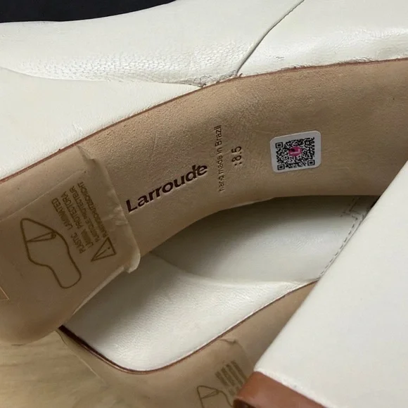 Larroudé Dolly Leather Platform Boots, Size 8 1/2 - Picture 11 of 12